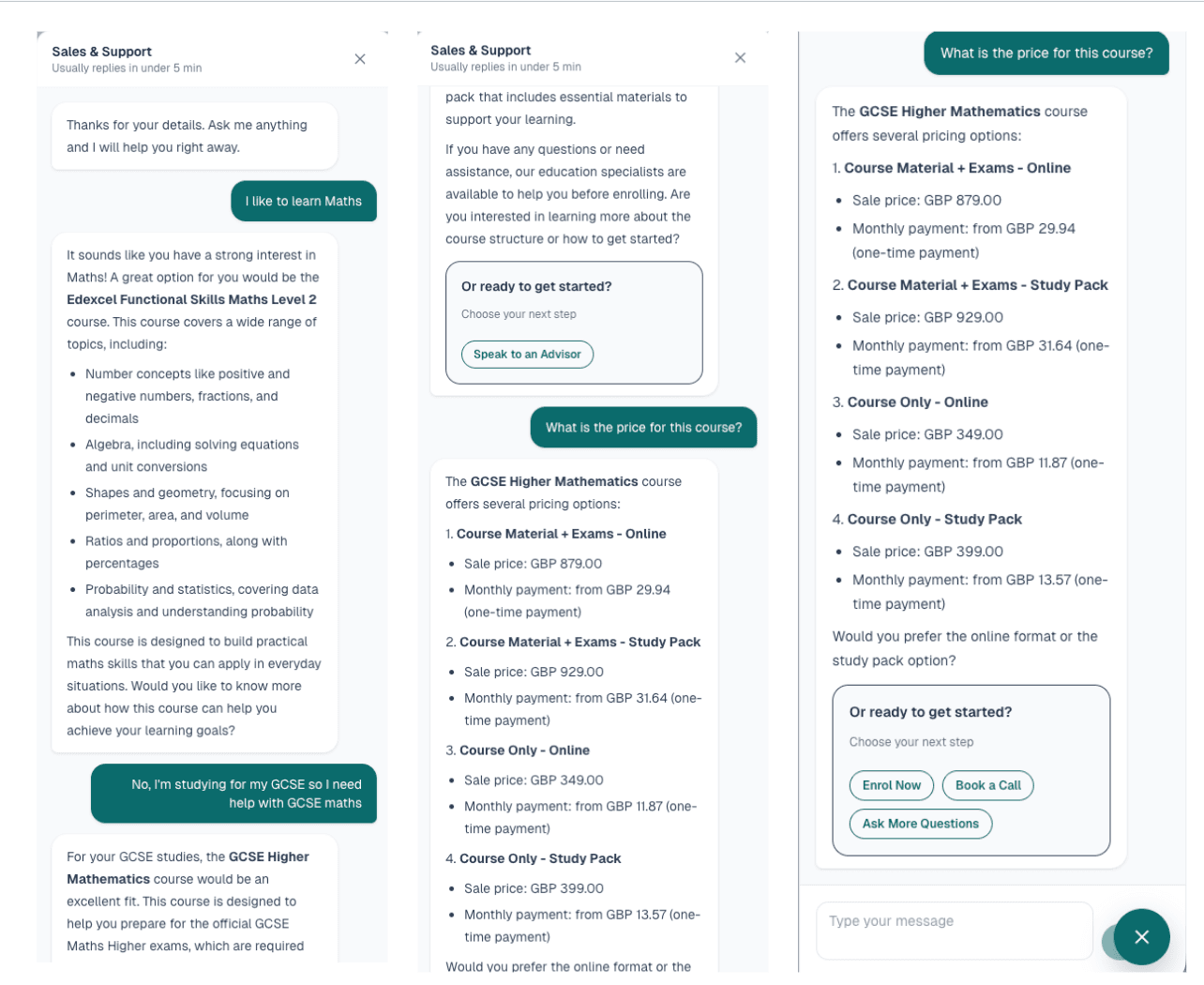 AI Webchat